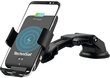 Technisat smart1 nutikas juhtmevaba telefonilaadija-hoidja autosse, must цена и информация | Telefonihoidjad | hansapost.ee