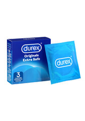 Kondoomid Durex Extra Safe 1X, 3 tk. hind ja info | Kondoomid | hansapost.ee