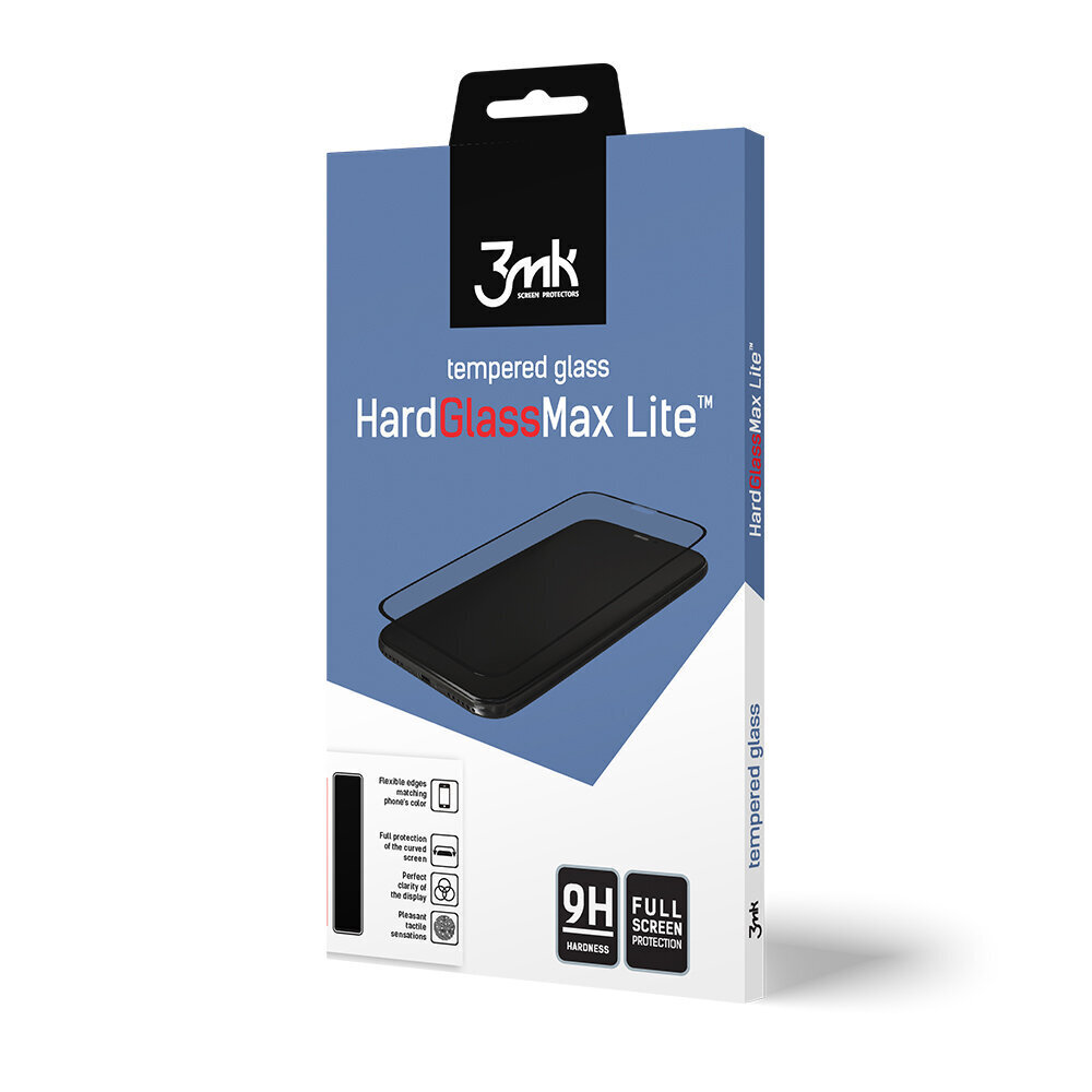 LCD kaitsekile 3MK Flexible Glass Lite Samsung S21 FE must цена и информация | Ekraani kaitseklaasid ja kaitsekiled | hansapost.ee