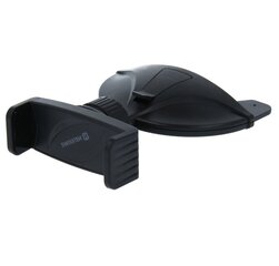 Swissten S-Grip S3-CD1 Universal Car CD / Radio Holder For Tablets / Phones / GPS Black цена и информация | Держатели для телефонов | hansapost.ee