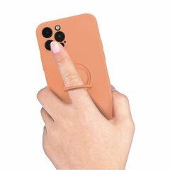 Mocco Pastel Ring Silicone Back Case for Samsung Galaxy S22 Plus 5G Orange hind ja info | Telefonide kaitsekaaned ja -ümbrised | hansapost.ee