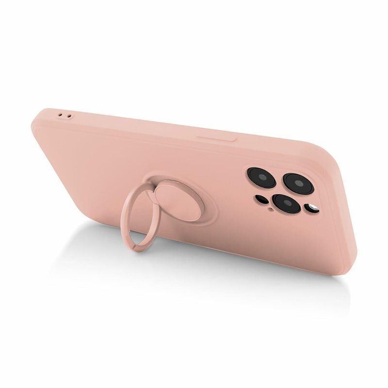 Telefoniümbris Mocco Pastel Ring sobib Samsung Galaxy S22 Plus 5G, roosa цена и информация | Telefonide kaitsekaaned ja -ümbrised | hansapost.ee