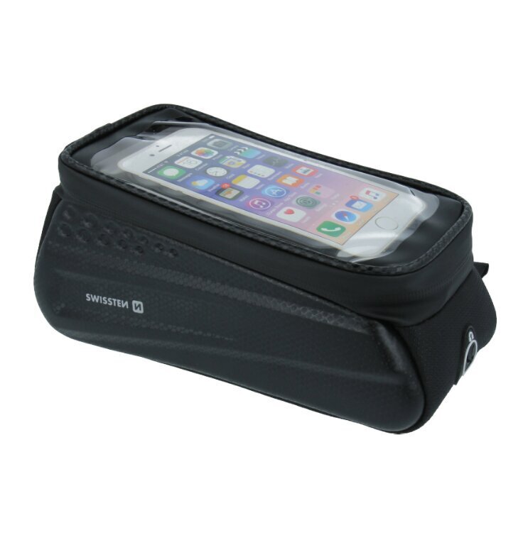 Swissten Waterproof Bike holder / bag For 5.4 - 6.7 inches Mobile phones Black hind ja info | Telefonihoidjad | hansapost.ee