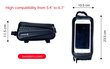 Swissten Waterproof Bike holder / bag For 5.4 - 6.7 inches Mobile phones Black hind ja info | Telefonihoidjad | hansapost.ee