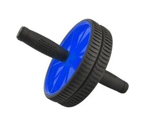 RoGer Double Wheel Roller for Exercise hind ja info | Kõhulihaste treenijad | hansapost.ee