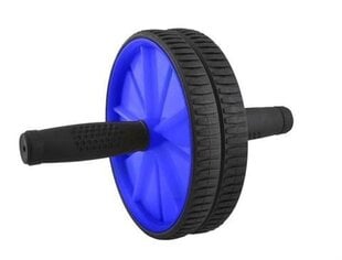 RoGer Double Wheel Roller for Exercise hind ja info | Kõhulihaste treenijad | hansapost.ee