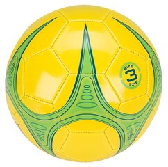 Мяч футбольный Avento Warp Skillz 3, размер 3, желтый цена и информация | Футбольные мячи | hansapost.ee