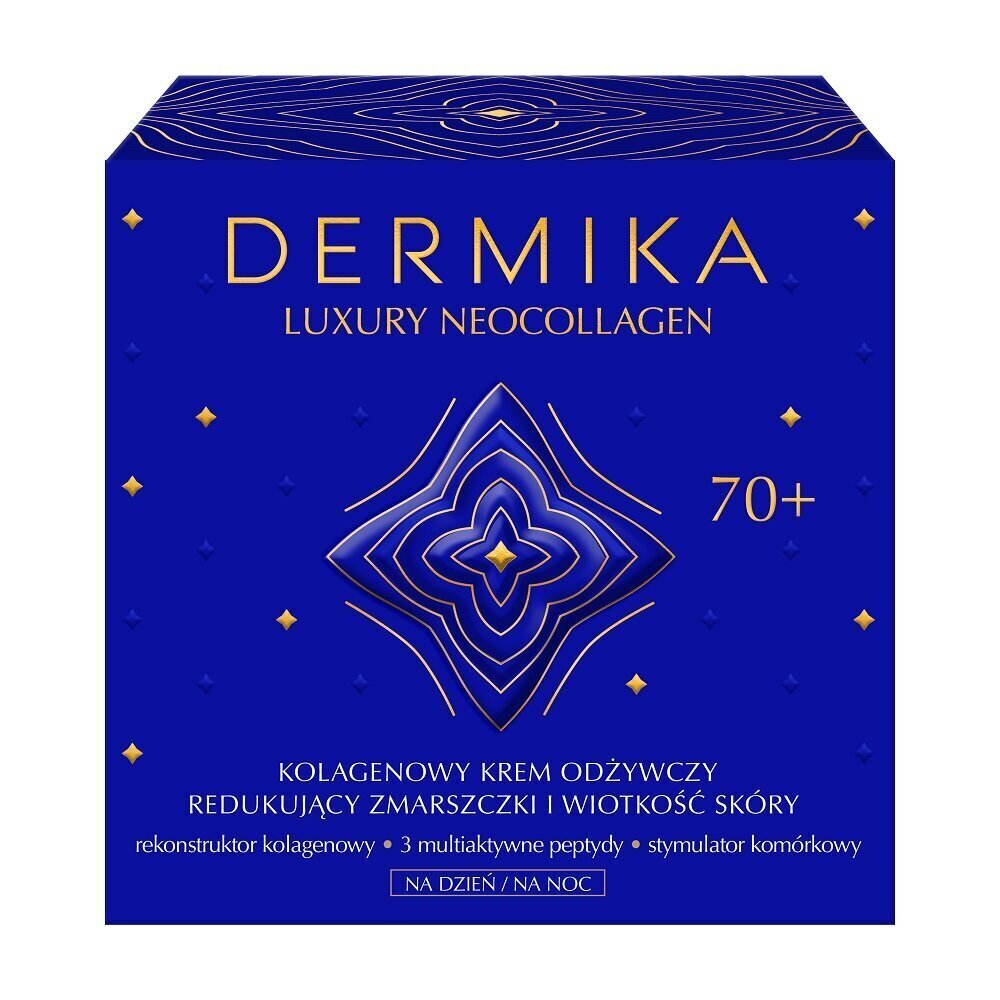 Näokreem küpsele nahale Dermika Neocollagen 70+ 50 ml hind ja info | Näokreemid | hansapost.ee