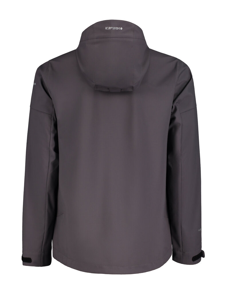 Icepeak meeste softshell jope BARMSTEDT, tumehall цена и информация | Joped meestele | hansapost.ee