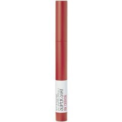 Kauapüsiv matt huulepulk Maybelline New York Super Stay Ink Crayon 2 g, 40 Laugh Louder hind ja info | Huulekosmeetika | hansapost.ee