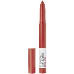 Kauapüsiv matt huulepulk Maybelline New York Super Stay Ink Crayon 2 g, 40 Laugh Louder hind ja info | Maybelline New York Dekoratiivkosmeetika | hansapost.ee