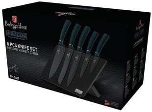Berlinger Haus Metallic Line набор ножей Aquamarine Edition, 6 частей цена и информация | Ножи и аксессуары для них | hansapost.ee
