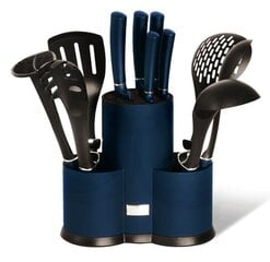 Berlinger Haus набор кухонных принадлежностей Aquamarine Metallic, 12 частей цена и информация | Ножи и аксессуары для них | hansapost.ee