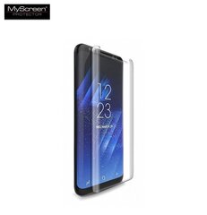 MyScreen 3D Edge Expert 0.2mm Curved Full Surface Silk Touch Tempered Glass Samsung Galaxy S9+ (G965) price and information | Screen protectors and protective films | hansapost.ee