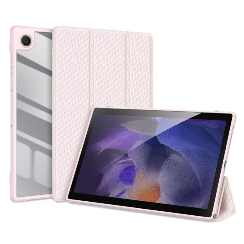 Telefoniümbris Dux Ducis Toby Samsung X200/X205 Tab A8 10.5 2021 roosa цена и информация | Tahvelarvuti ümbrised ja kaaned | hansapost.ee