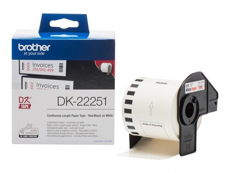 Brother DK-22251 DK22251 etikettide rull - hind ja info | Printeritarvikud | hansapost.ee