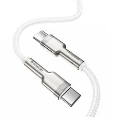 Кабель Baseus USB Type C - USB Type C 100 W 1 m 20210316150659 цена и информация | Borofone 43757-uniw | hansapost.ee