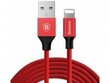 USB juhe Baseus Yiven Cable CALYW-C09 sobib Apple, 3 m pikk, punane цена и информация | Mobiiltelefonide kaablid | hansapost.ee