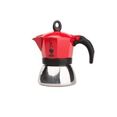 Кофеварка MOKA Bialetti Induction на 4 чашки, красная цена и информация | Чайники, кофейники | hansapost.ee