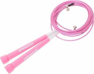 Hüppenöör Springos FA0101, roosa price and information | Jump ropes | hansapost.ee