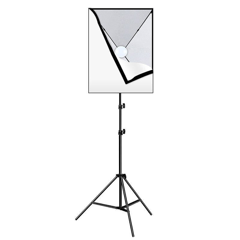 Valguskast Puluz Studio 50 x 70 cm, statiiv, Led pirn 1 tk PU5070EU цена и информация | Fotovalgustid, ringvalgustid ja fotostuudiod | hansapost.ee