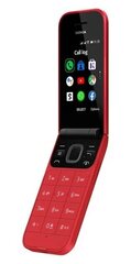 Nokia 2720 Flip, 4 GB, Dual SIM, Red hind ja info | Telefonid | hansapost.ee
