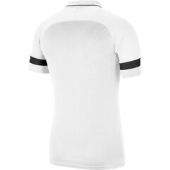 Мужская спортивная рубашка-поло Nike Polo Dry Academy 21 M CW6104 100, белая цена и информация | Мужская спортивная одежда | hansapost.ee