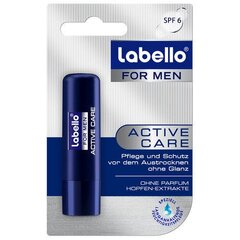 Labello Labello huulepalsam meestele Activ For Man 4,8 g hind ja info | Huulekosmeetika | hansapost.ee