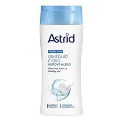 Astrid Värskendav puhastuspiim normaalsele ja kombineeritud nahale Fresh Skin 200 ml hind ja info | Astrid Näohooldus | hansapost.ee