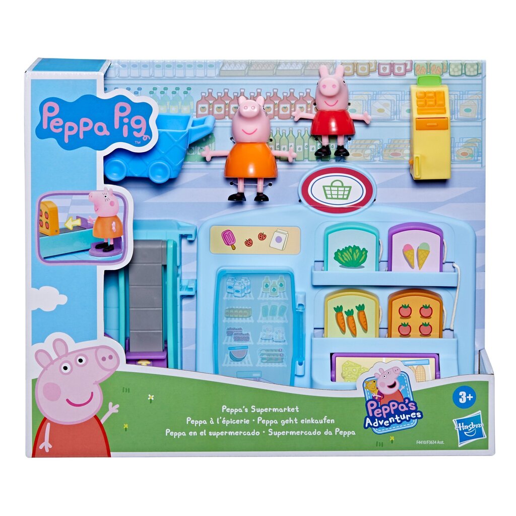 Komplekt Põrsas Pepos seiklused Hasbro Peppa Pig цена и информация | Mänguasjad tüdrukutele | hansapost.ee