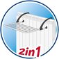 Pesukuivatusrest Vileda Premium 2in1 цена и информация | Pesukorvid, pesukuivatusrestid ja pesulõksud | hansapost.ee