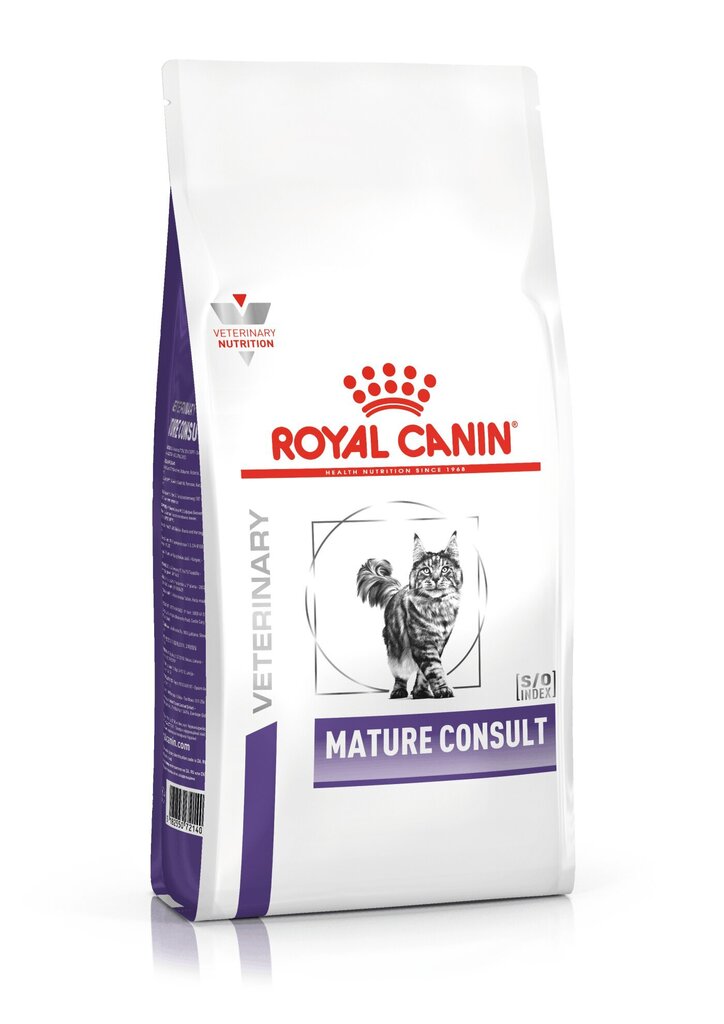 Kuivtoit Royal Canin vananevatele kassidele Vet cat senior consult st 1, 1,5 kg цена и информация | Kassi kuivtoit ja kassikrõbinad | hansapost.ee