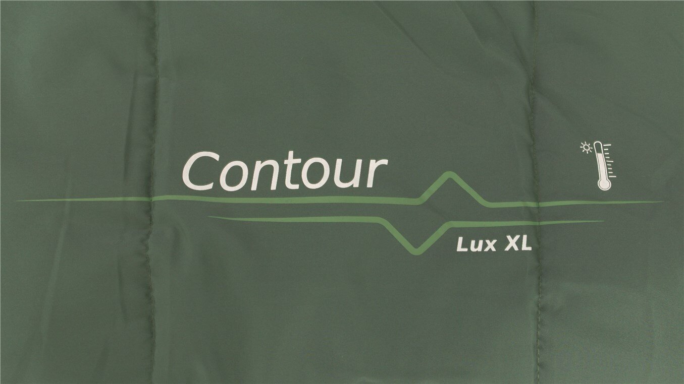 Magamiskott Outwell Contour Lux XL, roheline hind ja info | Magamiskotid | hansapost.ee