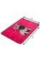 Asir vannivaip Pink Pug, 40x60 cm hind ja info | Vannitoa aksessuaarid | hansapost.ee