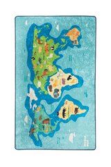 Детский ковер Map, 140x190 см цена и информация | Ковры | hansapost.ee