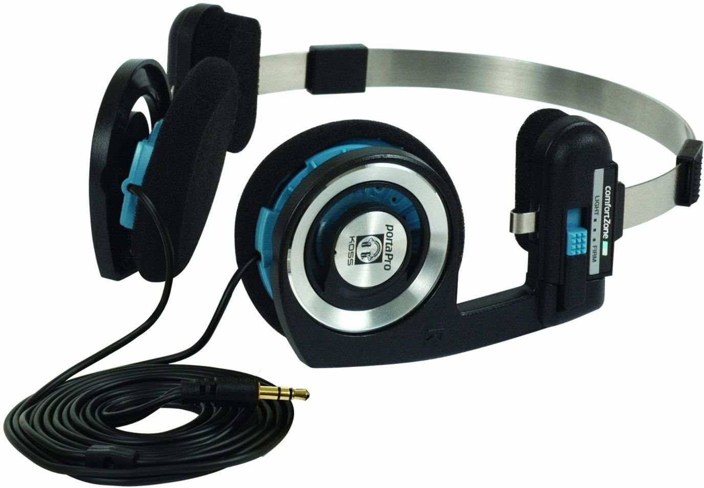 Juhtmega kõrvapealsed kõrvaklapid Koss Porta Pro® CLASSIC, must/hõbe цена и информация | Kõrvaklapid | hansapost.ee