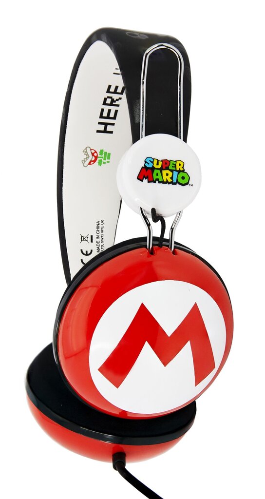 Juhtmega kõrvapealsed kõrvaklapid lastele OTL Kids : Super Mario Icon цена и информация | Kõrvaklapid | hansapost.ee