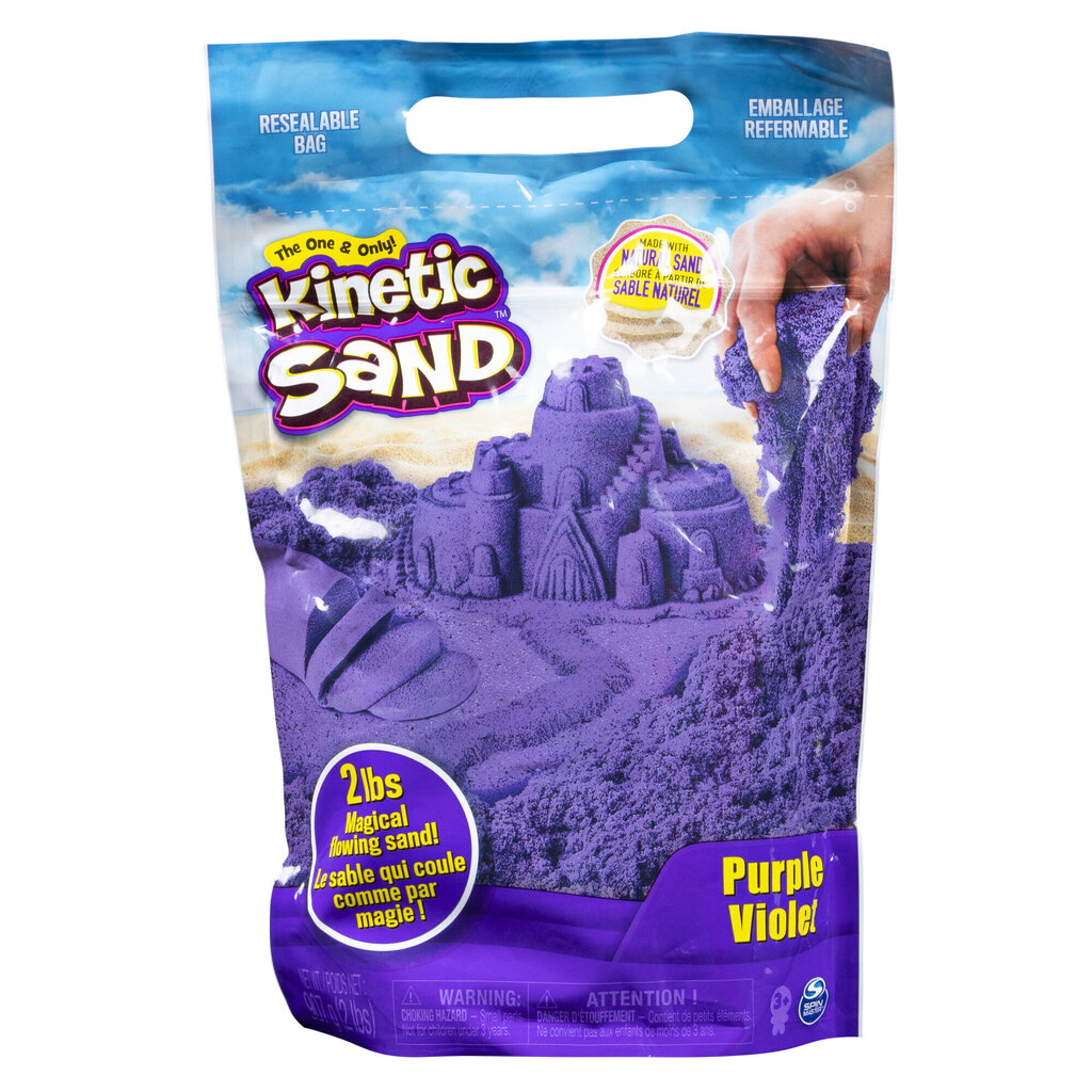 SPIN MASTER KINETIC SAND 907g, värviline цена и информация | Kunstitarbed, voolimise tarvikud | hansapost.ee