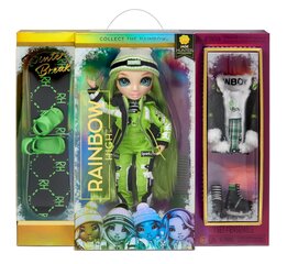 Зимняя кукла Rainbow High Jade Hunter, 29 см цена и информация | Игрушки для девочек | hansapost.ee