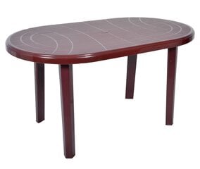 Plastiklaud Jantar, burgundia price and information | Garden tables | hansapost.ee