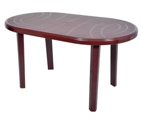 Plastiklaud Jantar, burgundia price and information | Garden tables | hansapost.ee