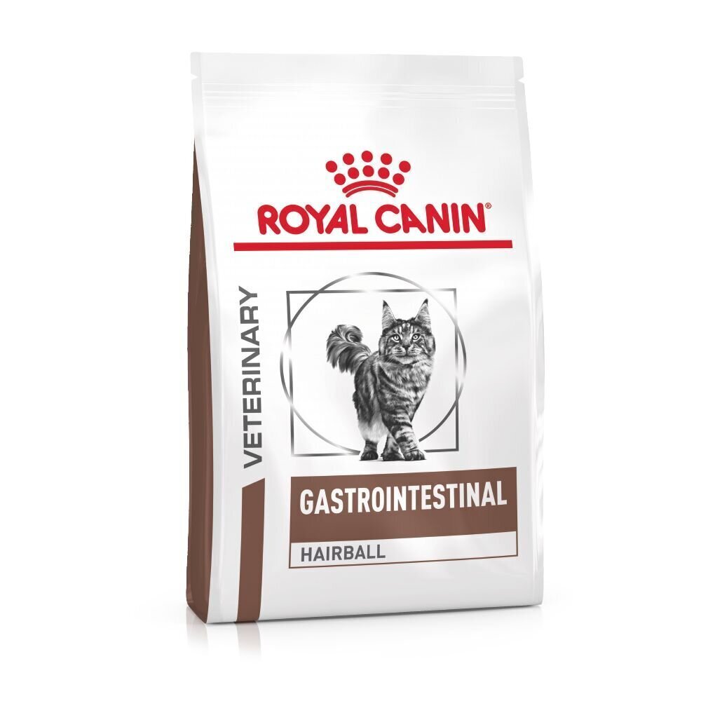 Royal Canin karvanääpsudest tingitud seedeprobleemidega kassidel Gastrointestinal Hairball, 2 kg hind ja info | Kassi kuivtoit ja kassikrõbinad | hansapost.ee