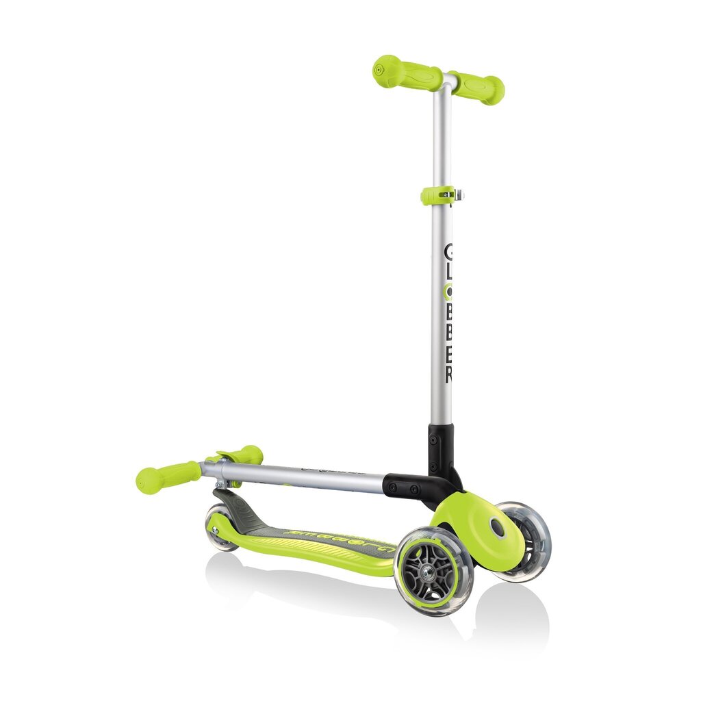 Tõukeratas Globber Primo Foldable, roheline, 430-106 hind ja info | Tõukerattad | hansapost.ee