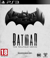 PS3 Batman - The Telltale Series Season Pass Disc цена и информация | Компьютерные игры | hansapost.ee