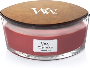 WoodWick ароматическая свеча Cinnamon Chai, 453 г цена и информация | Свечи, подсвечники | hansapost.ee