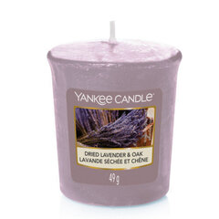 Ароматическая свеча Yankee Candle Dried Lavender & Oak 49 г цена и информация | Свечи, подсвечники | hansapost.ee