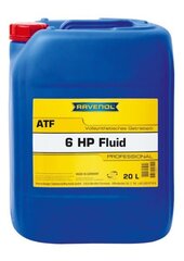 Трансмиссионое масло Ravenol ATF 6HP Fluid, 20 л, BMW цена и информация | Другие масла | hansapost.ee