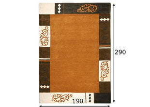 Ковер Ambadi, коричневый, 190x290 см цена и информация | Коврики | hansapost.ee
