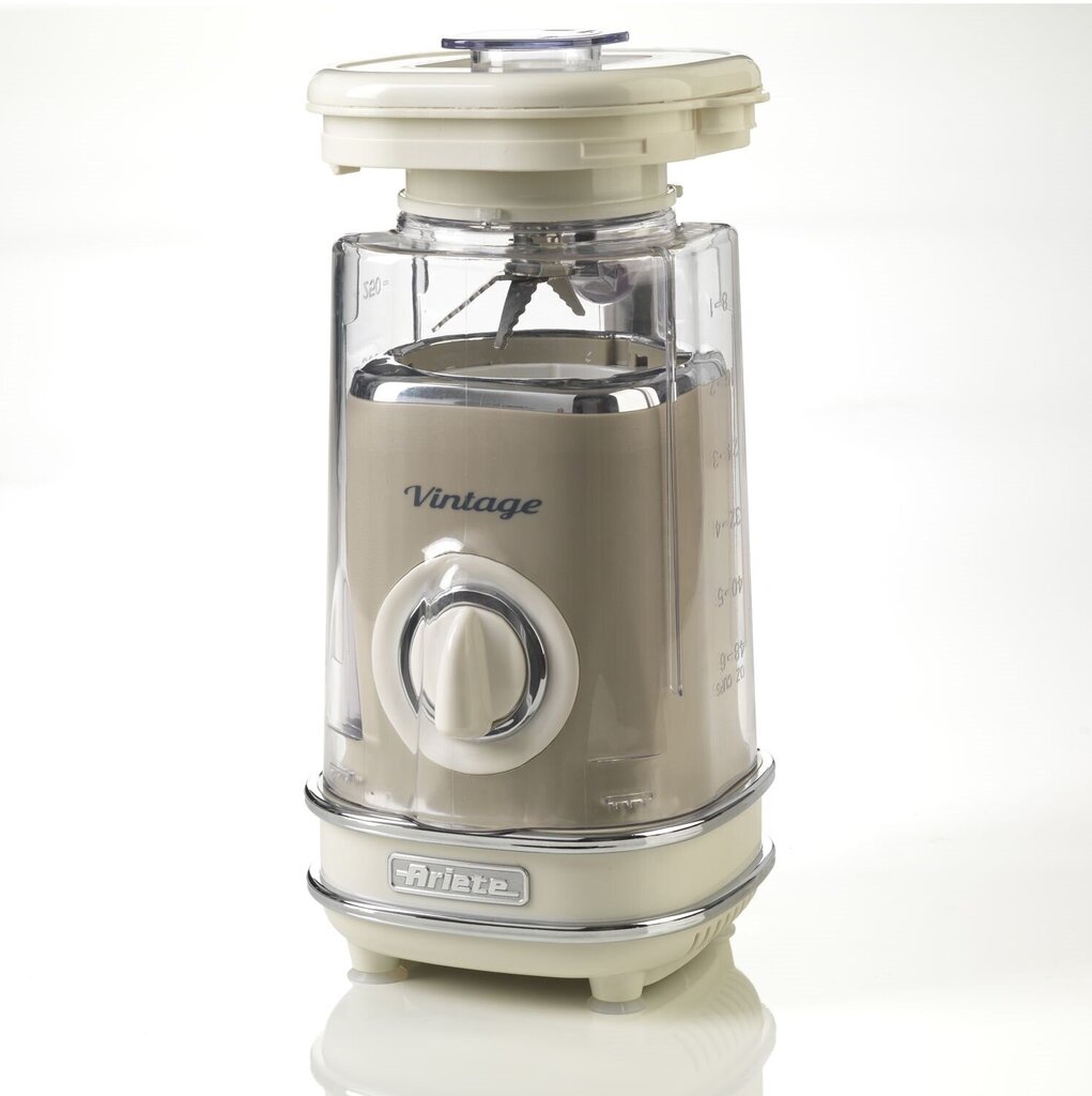 568 Ariete Vintage blender beež/cream 500W hind ja info | Blenderid | hansapost.ee