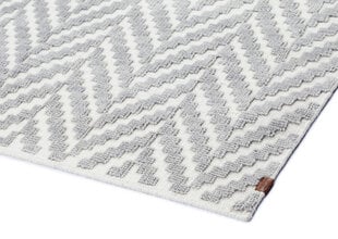 Шерстяной ковёр ручной работы Narma Kuusamo, белый-серый, 140 x 200 см цена и информация | Ковры | hansapost.ee